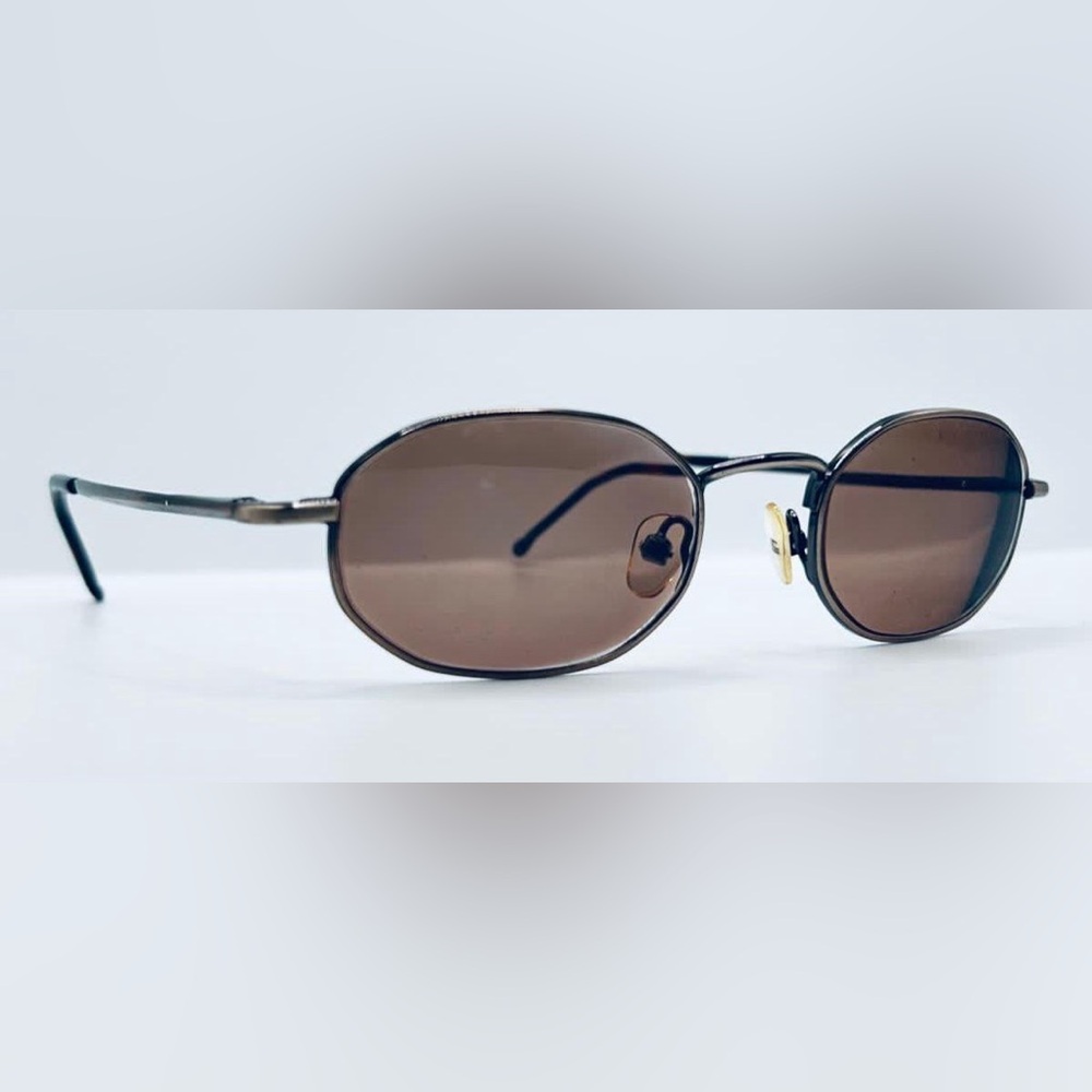 Eye Q SW3002 Brown Oval Sunglasses Frames Only